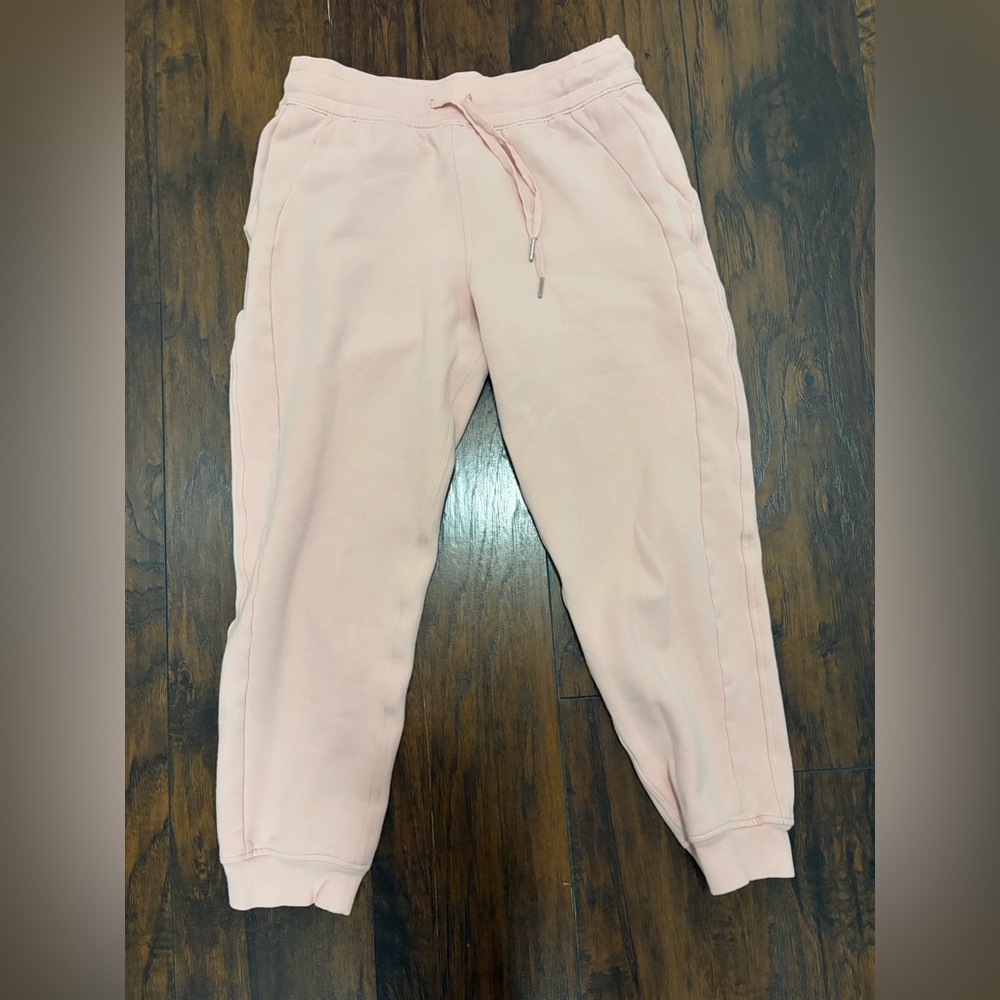 Lululemon Pink Scuba Jogger Pants sz 8